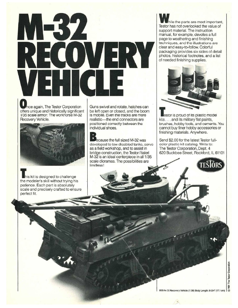 FineScale Modeler 1982-Spring